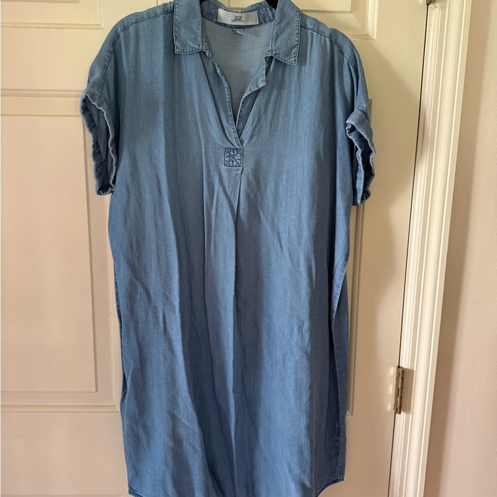 Thread & Supply Tencel Denim Shirt Dress